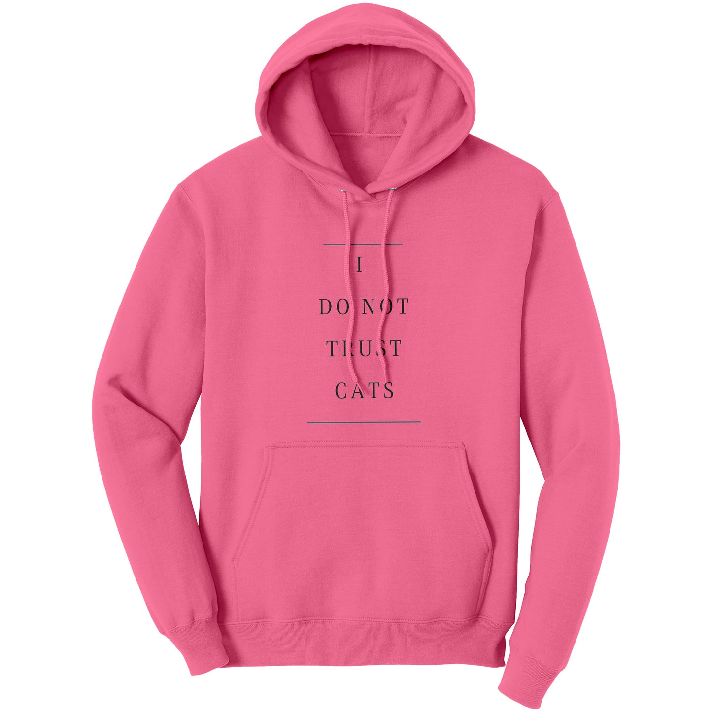 "I Do Not Trust Cats" - Premium Hoodie
