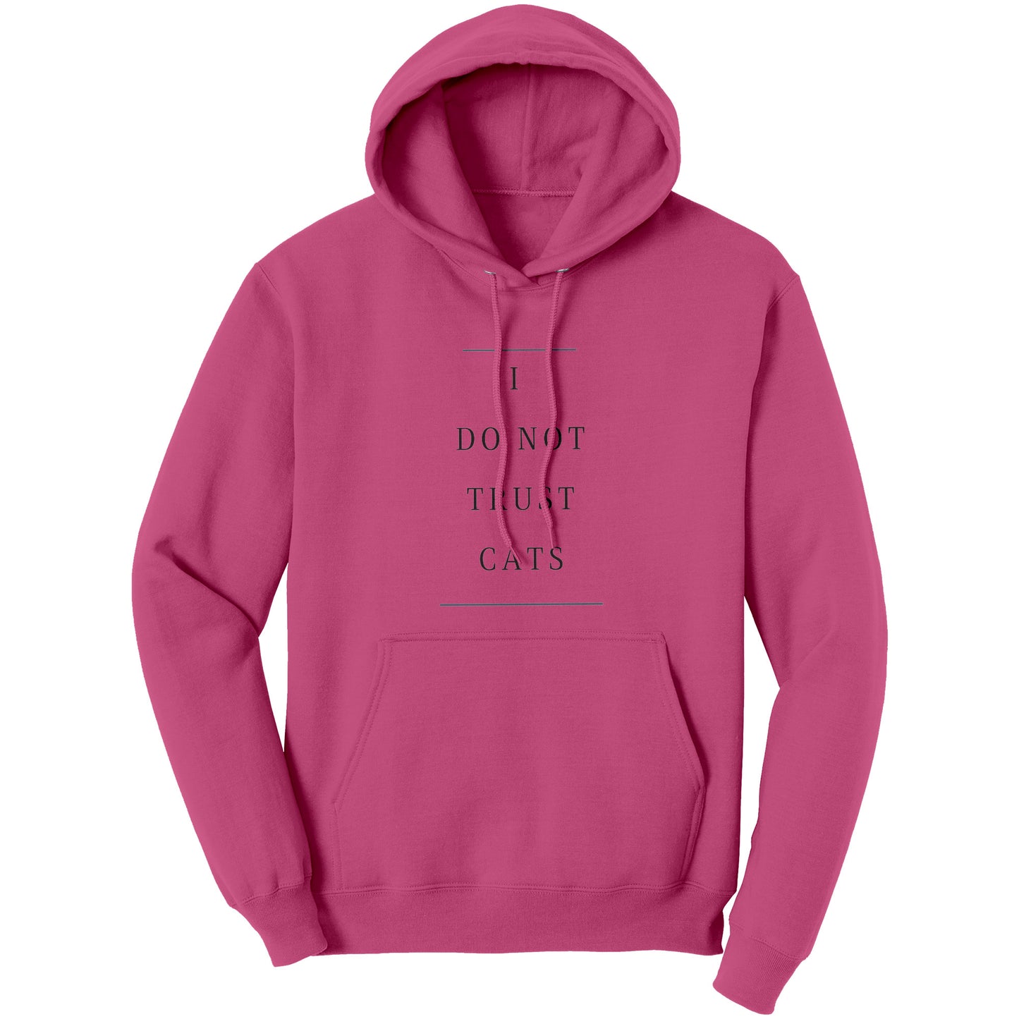 "I Do Not Trust Cats" - Premium Hoodie